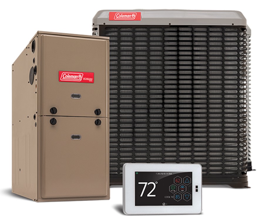coleman brand air conditioning equipment residential new jersey installation